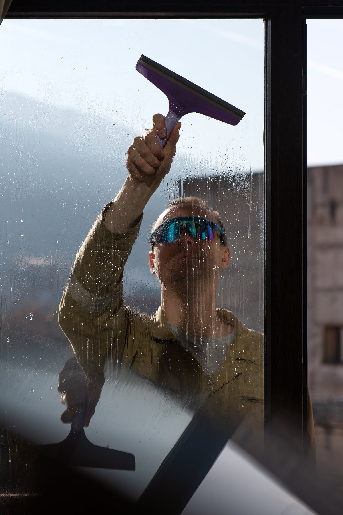Professional window cleaning